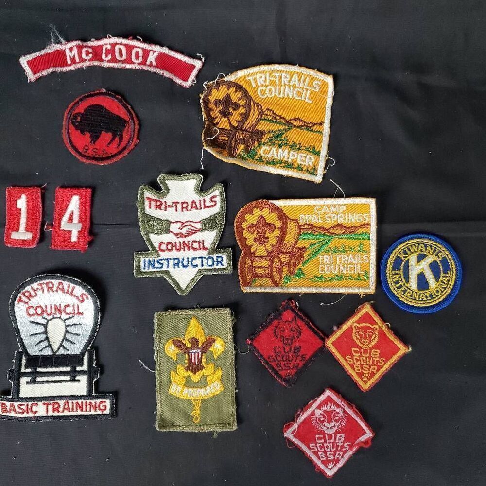 Boy Scouts of America Patchs Vintage 60's